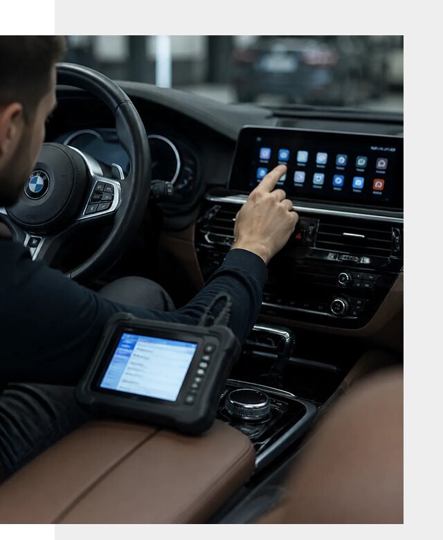 Установка приложений и мультимедиа сервисов BMW в Сафонове