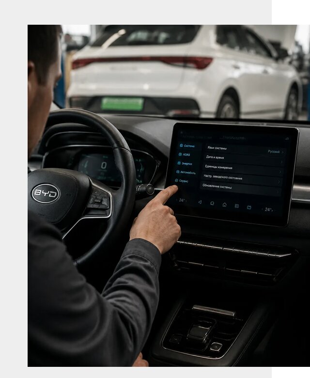 Русификация BYD E2 в Сафонове от 15270 р. | ФастМобиль-Сфн под ключ