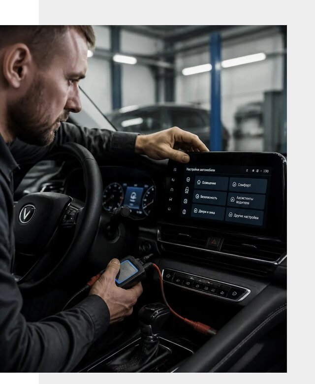 Русификация Changan CS55 и мультимедиа под ключ в Сафонове