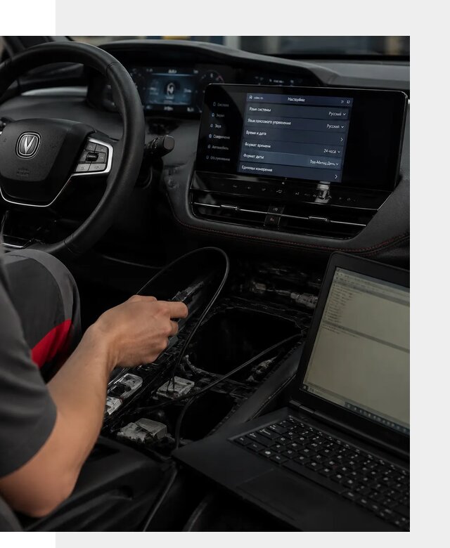 Русификация автомобиля Changan UNI-K под ключ в Сафонове