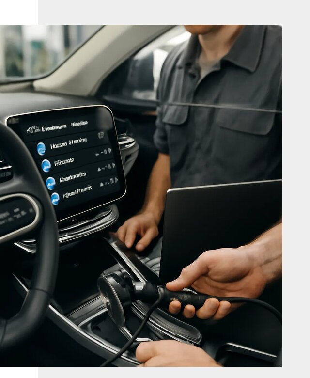 Установка приложений Geely для мультимедиа автомобиля в Сафонове
