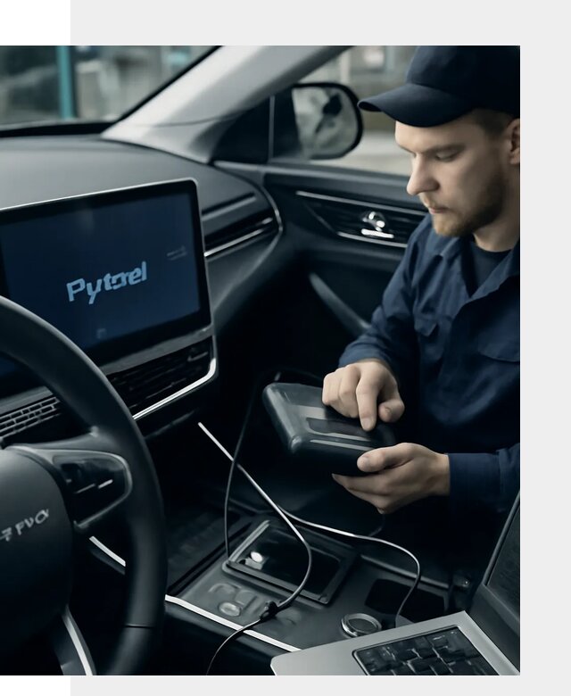 Русификация автомобилей Jetour с адаптацией меню в Сафонове