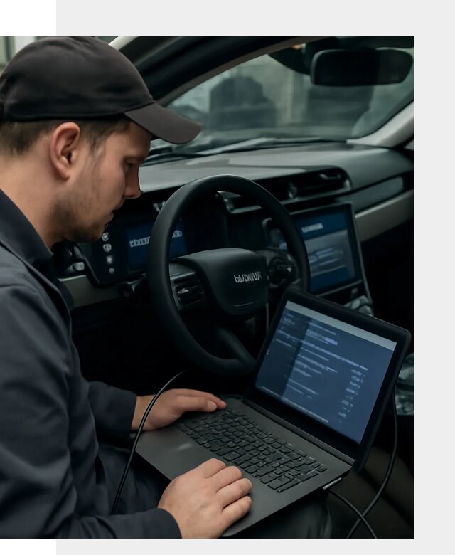 Профессиональная русификация автомобилей Lynk Co в Сафонове