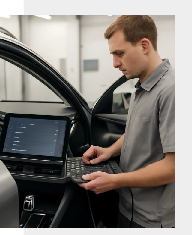Русификация мультимедиа автомобилей Lynk Co в Сафонове