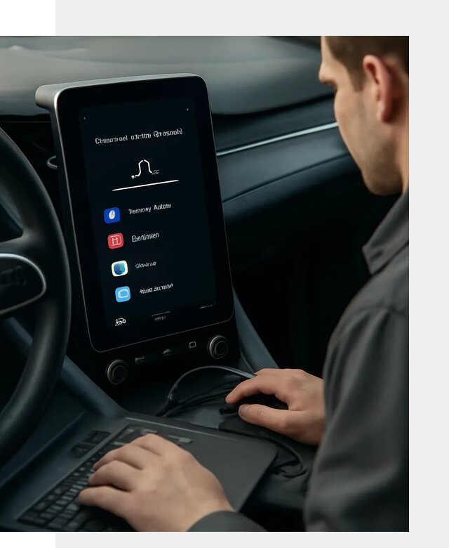 Установка приложений Lynk Co на автомобиль в Сафонове