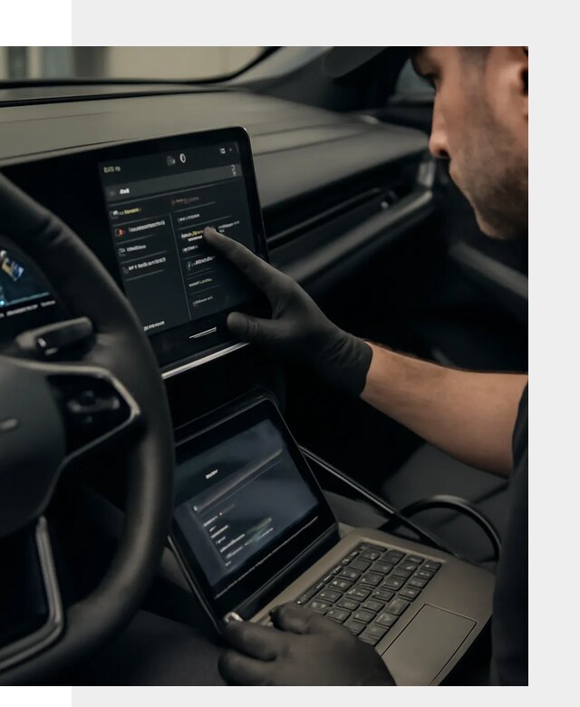 Русификация приборной панели Rising автомобиля в Сафонове