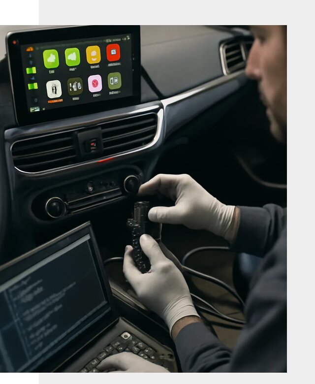 Активация Apple CarPlay в Сафонове для штатной мультимедиа