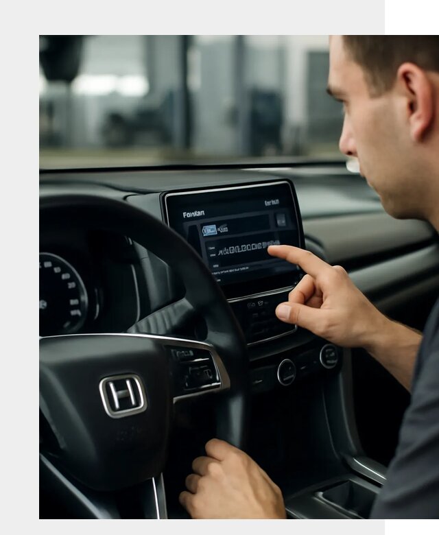 Русификация панели приборов Honda в Сафонове по цене 5124 ФастМобиль-Сфн
